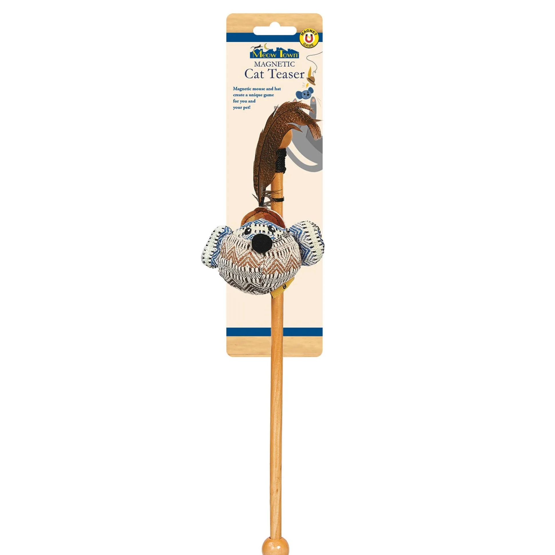 Meow Town Magnet Wands Cat Teasers Retail Display Strips