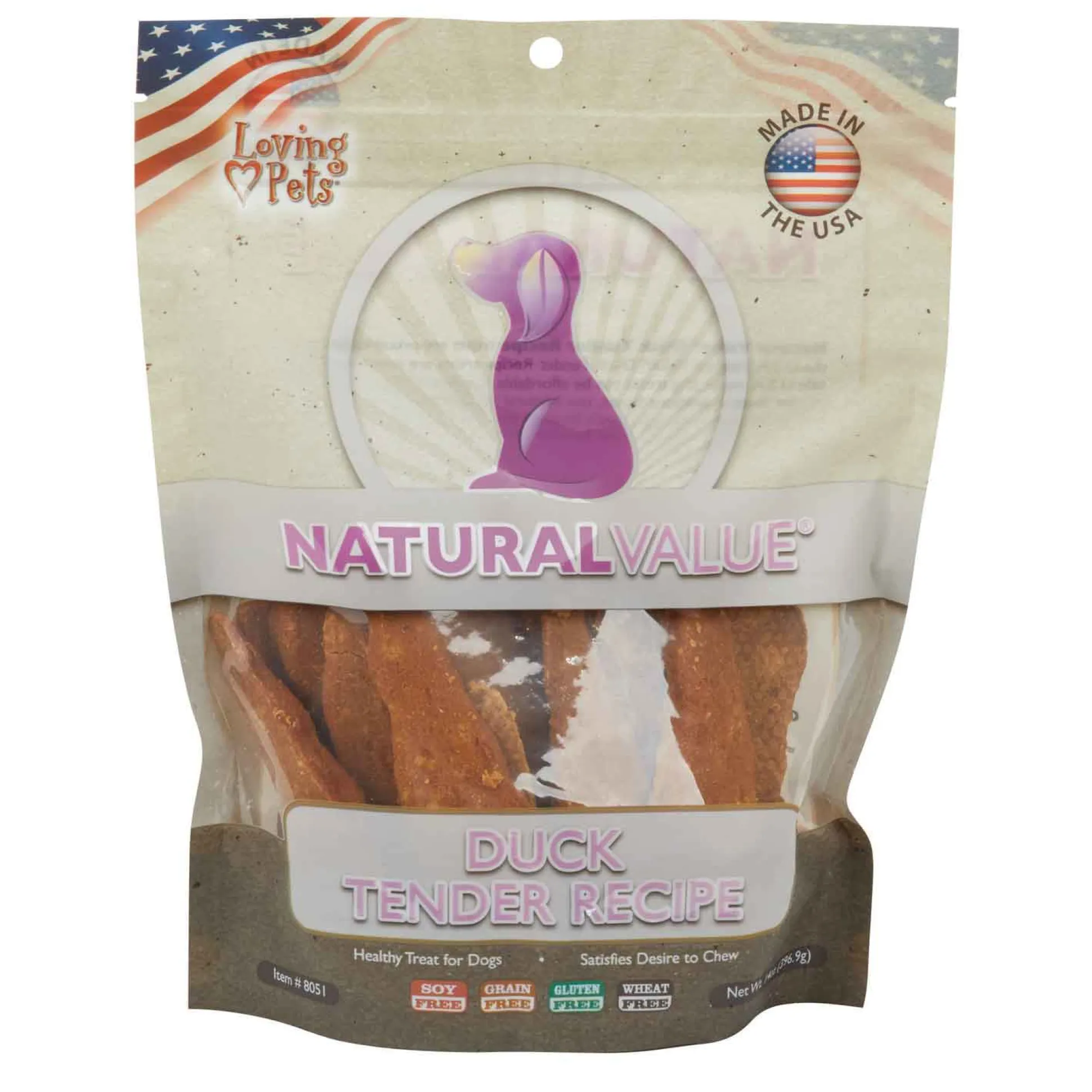 Natural Value Duck Tender Recipe Treats
