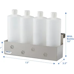 PetLift Aqua Quest Stainless Steel Bottle Racks