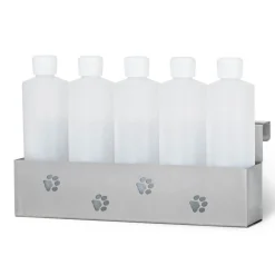 PetLift 5 Bottle Stainless Steel Holder