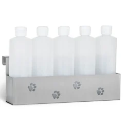 PetLift 5 Bottle Stainless Steel Holder