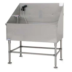 PetLift Stainless Steel Indoor and Outdoor Dog Grooming Tub