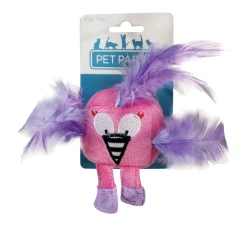 Pet Park Blvd Feathered Flamingo Toy
