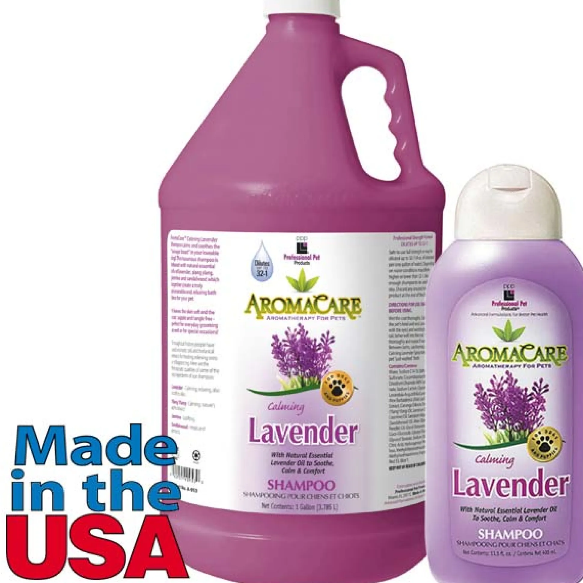 PPP AromaCare Calming Lavender Dog Grooming Shampoo