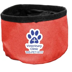 Promotional Nylon Travel Dog Bowls