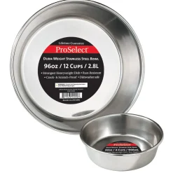 ProSelect Dura Weight Stainless Steel Dishes