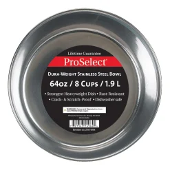 ProSelect Dura Weight Stainless Steel Dishes