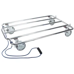 ProSelect Kennel Kart Chrome with Wheels