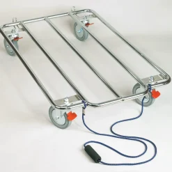 ProSelect Kennel Kart Chrome with Wheels