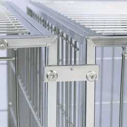 ProSelect Modular Cage Connectors Stainless Steel 4Pk