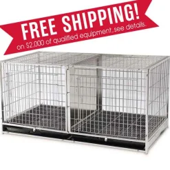ProSelect Modular Cage w/Plastic Tray Stainless Steel