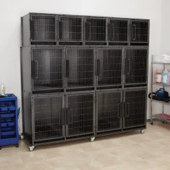 ProSelect Modular Kennel Cage Banks Powder Coated