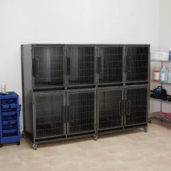 ProSelect Modular Kennel Cage Banks Powder Coated