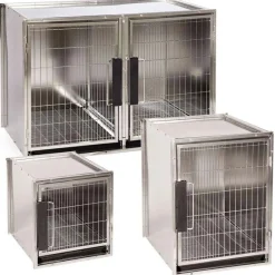 ProSelect Stainless Steel Modular Dog Kennel Cage