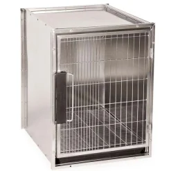 ProSelect Stainless Steel Modular Dog Kennel Cage