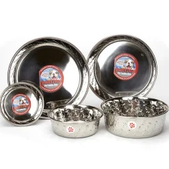 Ruff 'N Tuff Diamond Plate Bowls