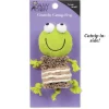 Savvy Tabby Crunchy Catnip Frog Green