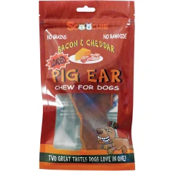 Scoochie Bacon Cheddar Loaded Pig Ear 1pk