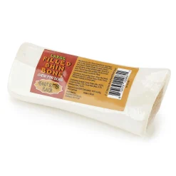 Scoochie Pet Bone Peanut Butter Stuffed 5-6in