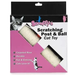 Scruffy's Scratching Post & Ball