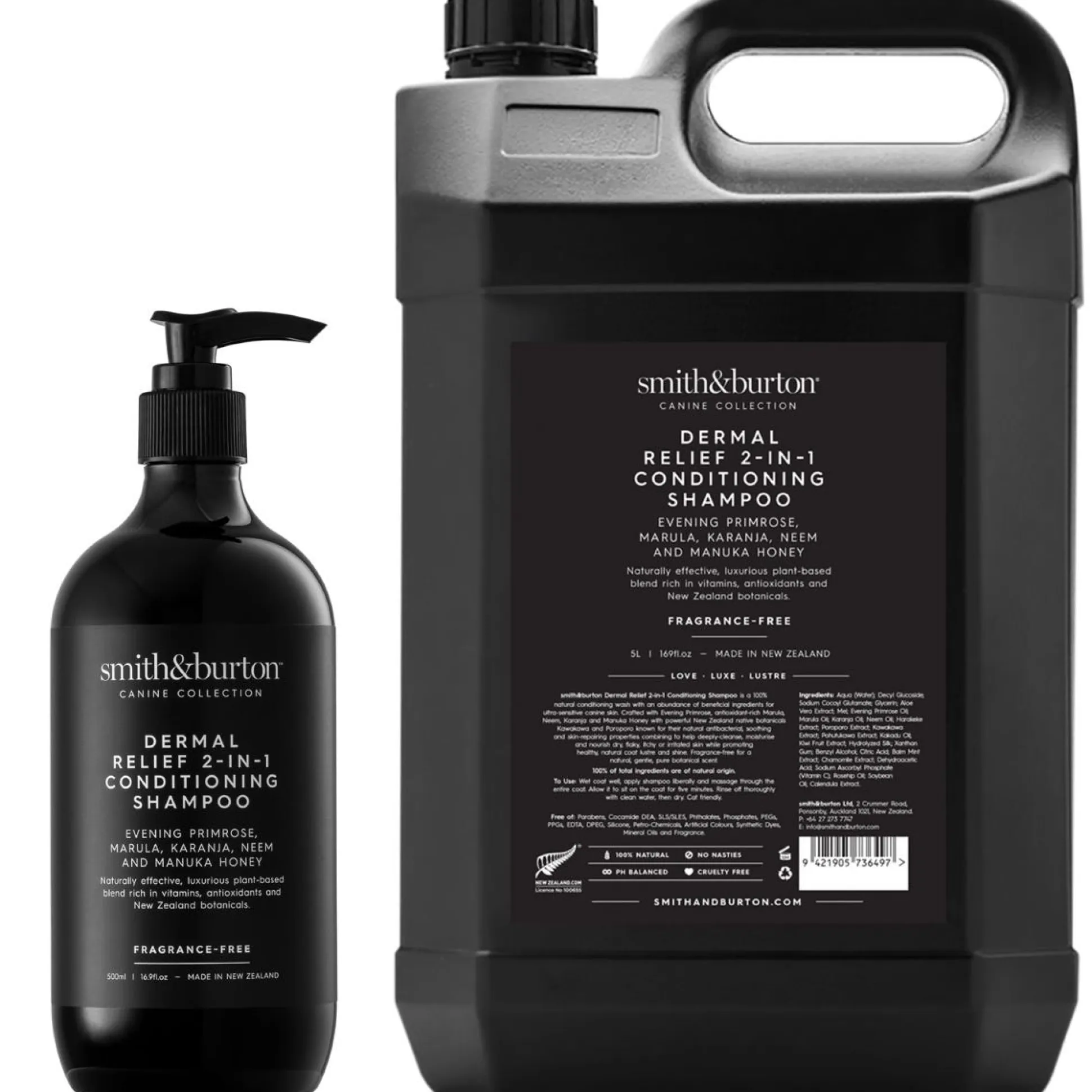 smith&burton Dermal Relief 2-in-1 Conditioning Shampoo