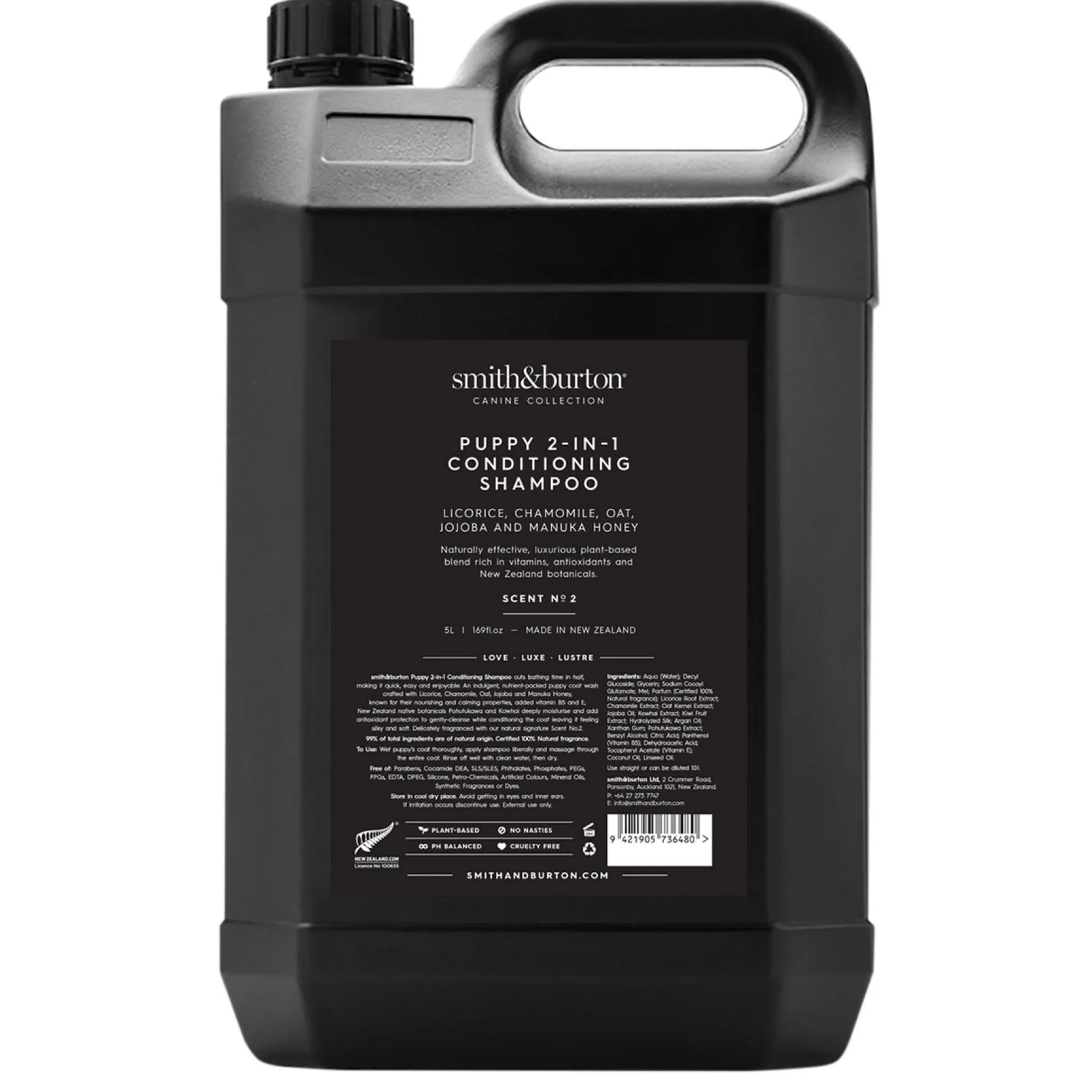 smith&burton Puppy 2-in-1 Conditioning Shampoo 169oz