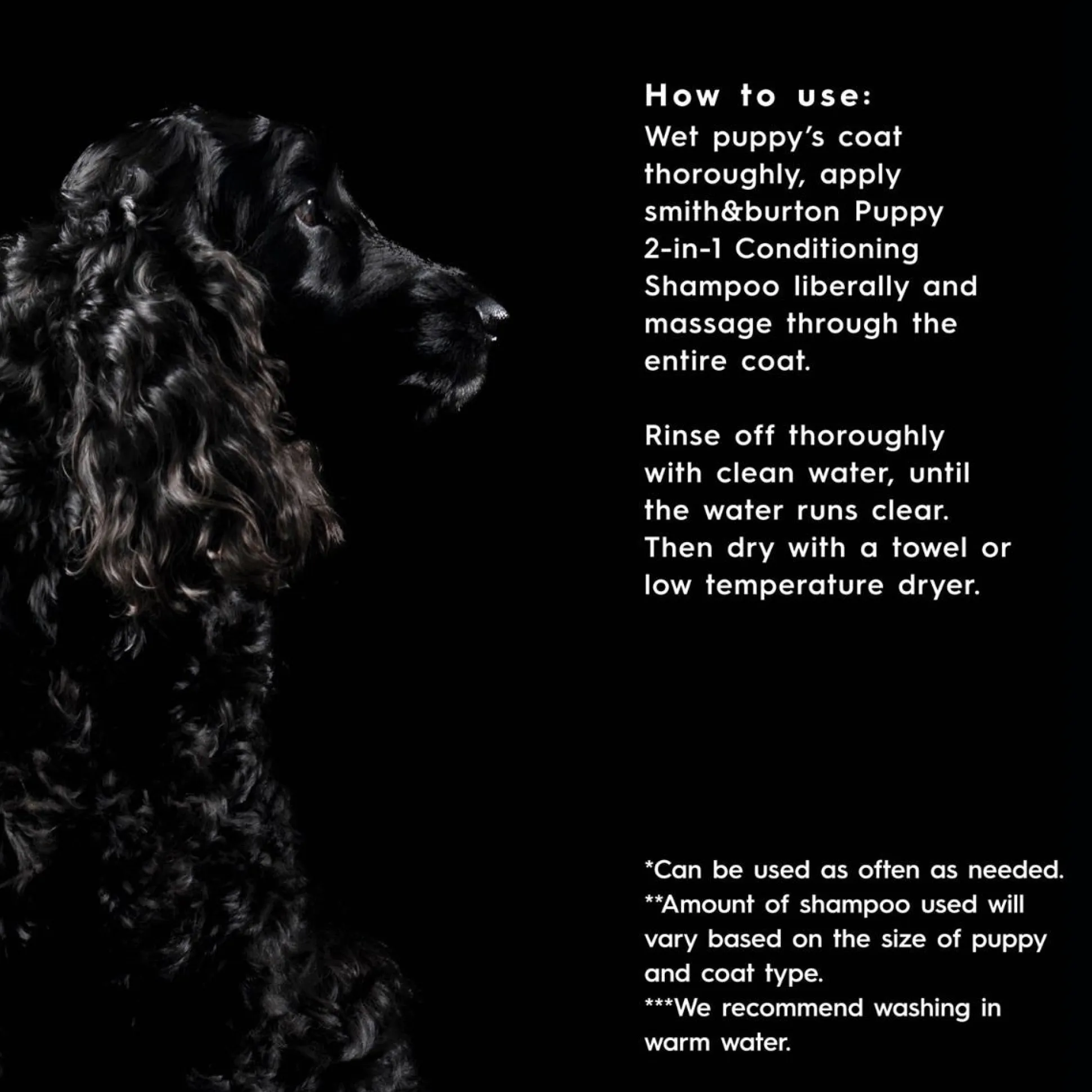 smith&burton Puppy 2-in-1 Conditioning Shampoo Scent No.2