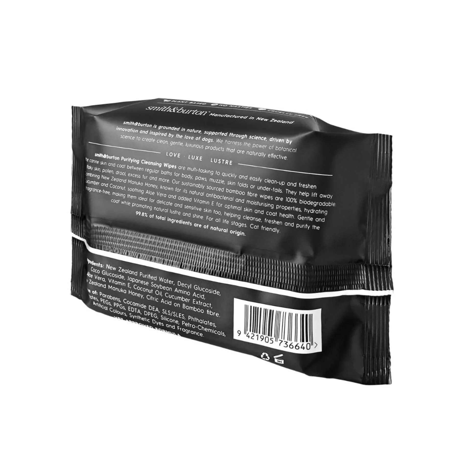 smith&burton Purifying Cleansing Wipes