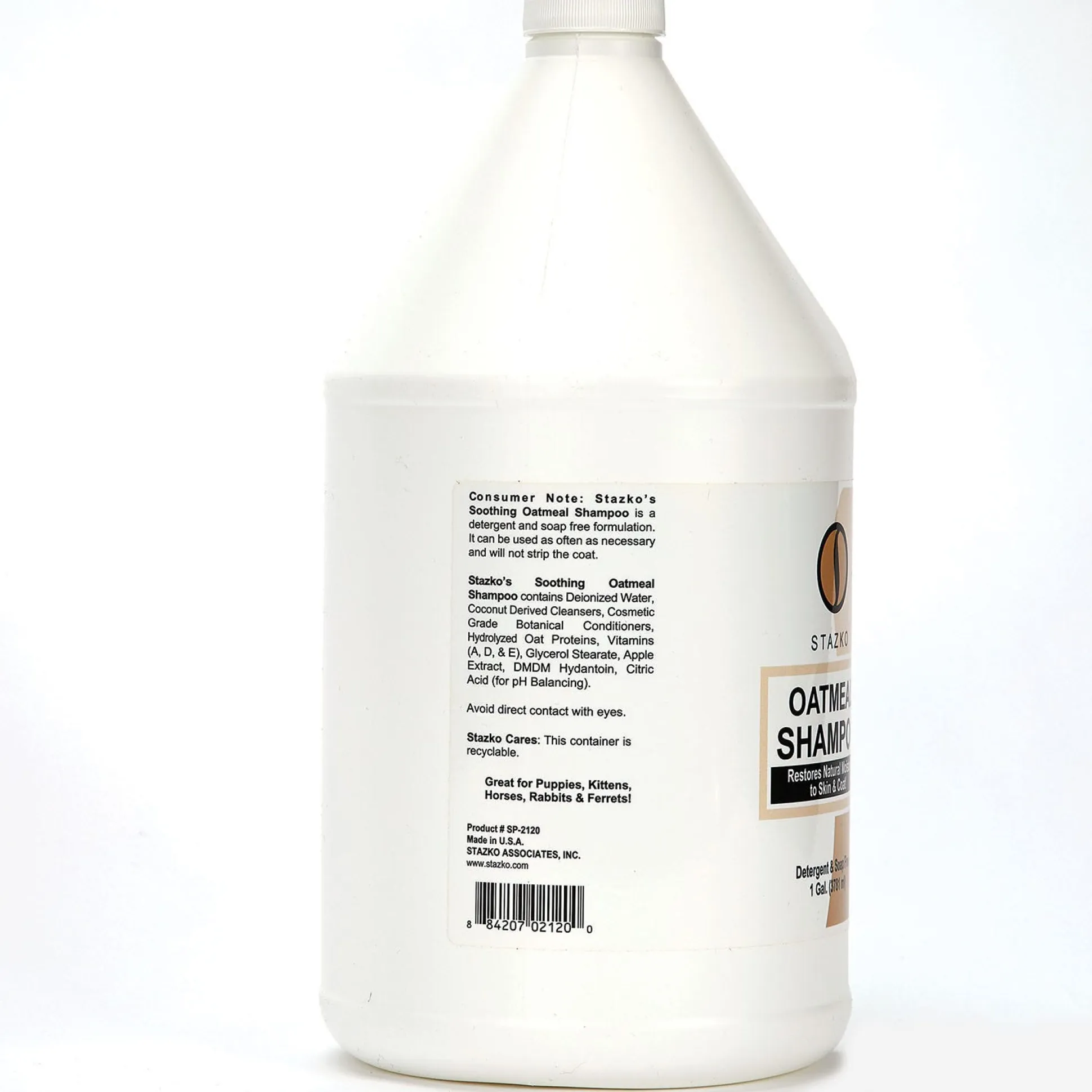 Stazko Oatmeal Shampoo Gallon