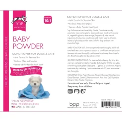 Top Performance Baby Powder Dog Grooming Shampoo & Conditioner