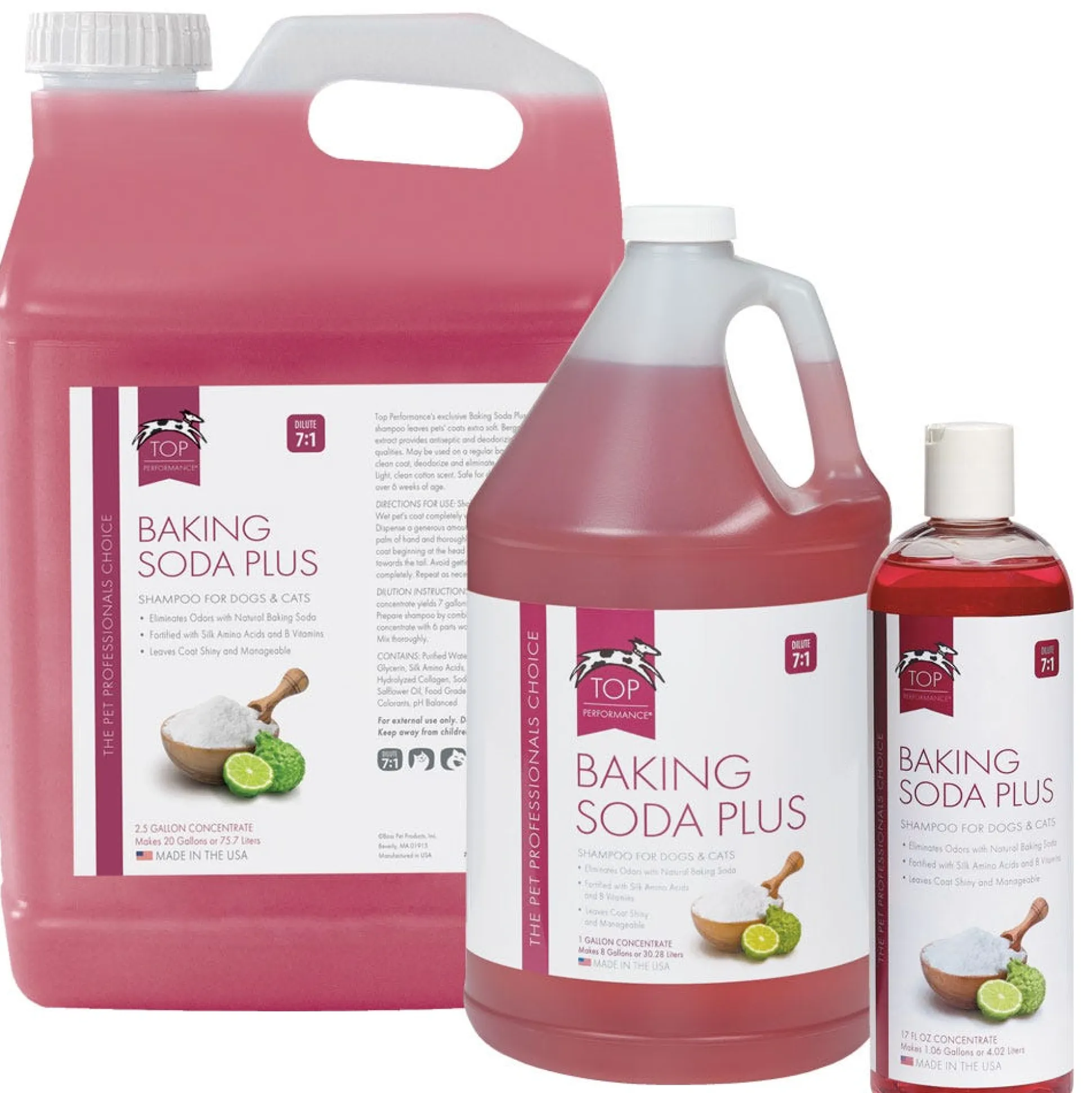 Top Performance Baking Soda Plus Dog Grooming Shampoo