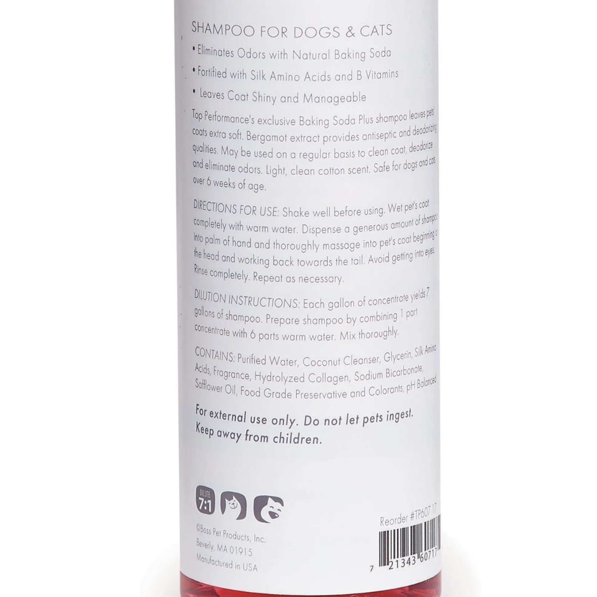 Top Performance Baking Soda Plus Dog Grooming Shampoo