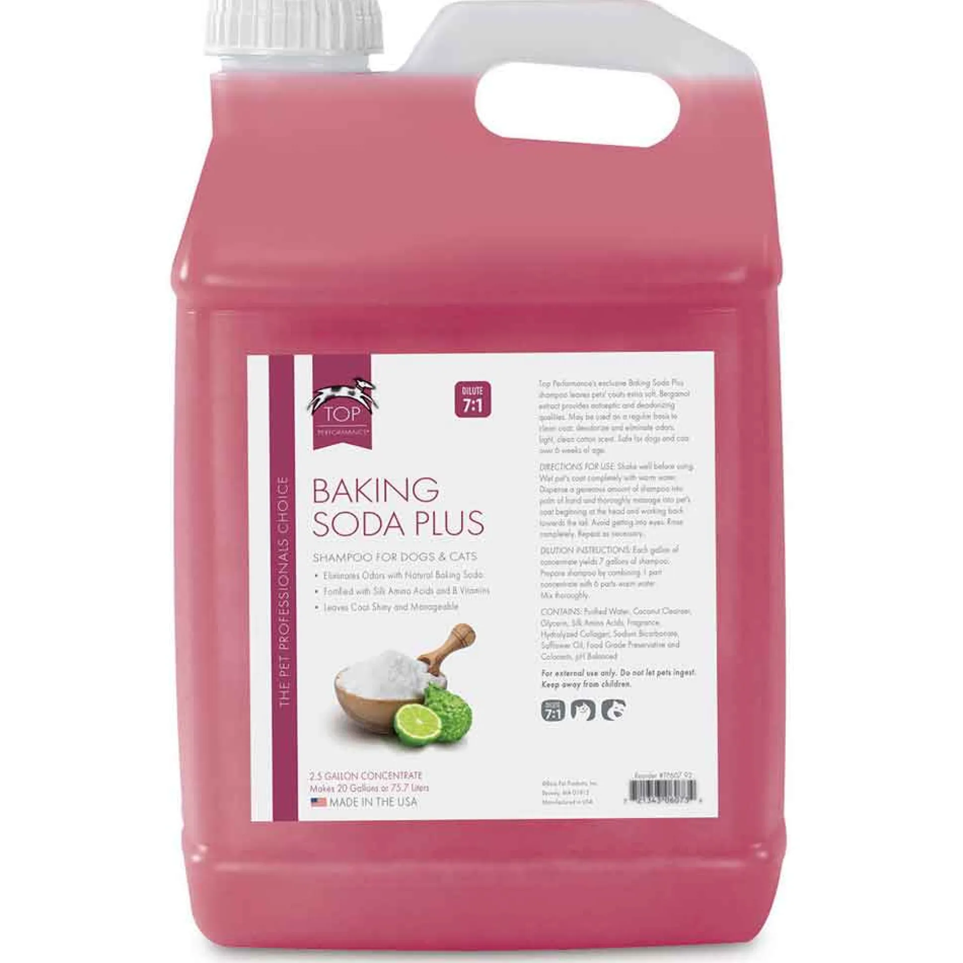 Top Performance Baking Soda Plus Dog Grooming Shampoo