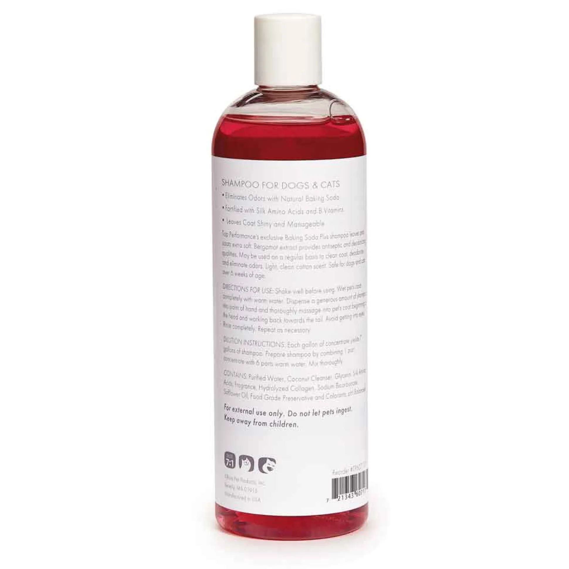 Top Performance Baking Soda Plus Dog Grooming Shampoo