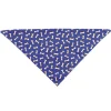 Top Performance Bandana Tossed Bones Blue
