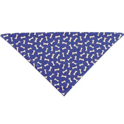 Top Performance Bandana Tossed Bones Blue