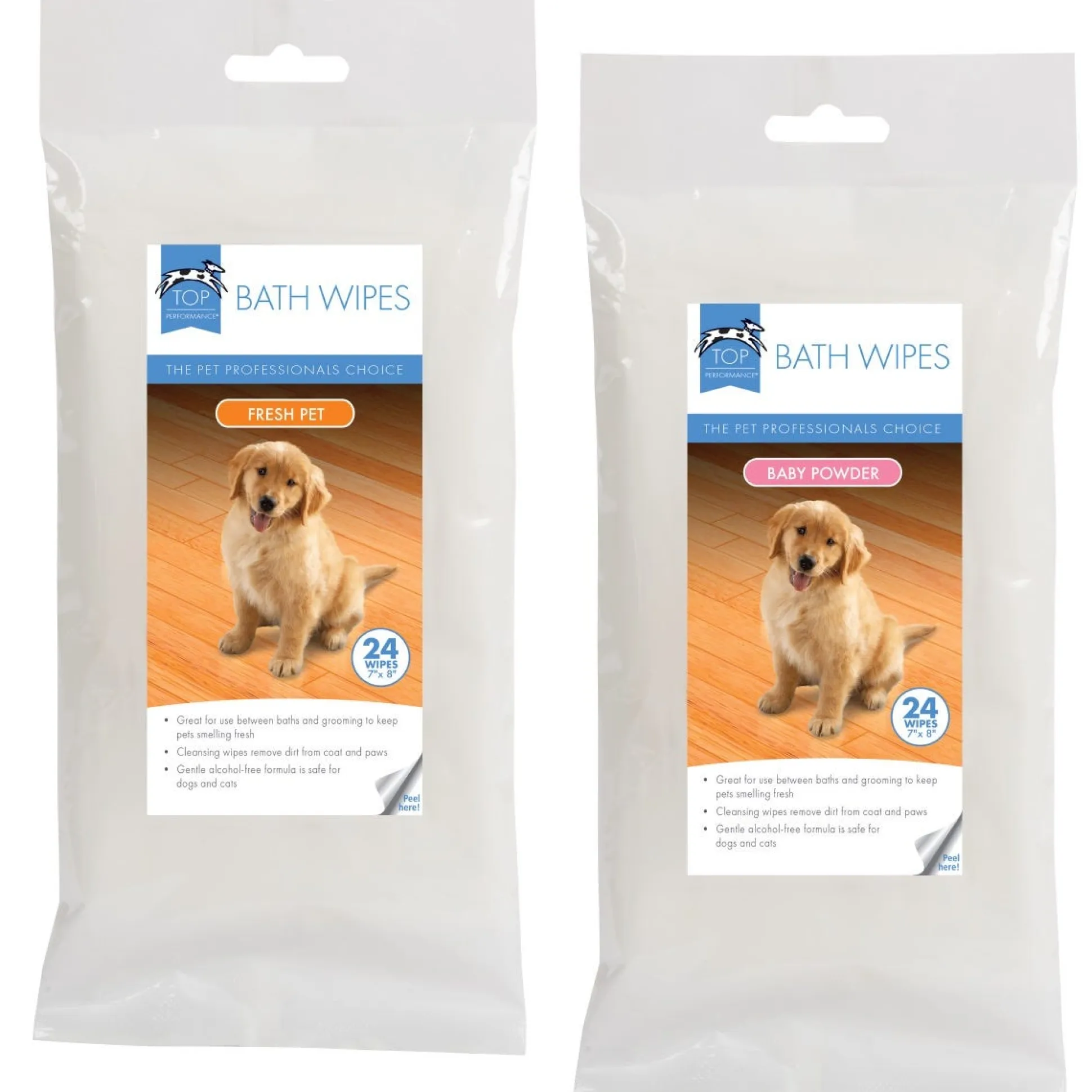 Top Performance Bath Wipes