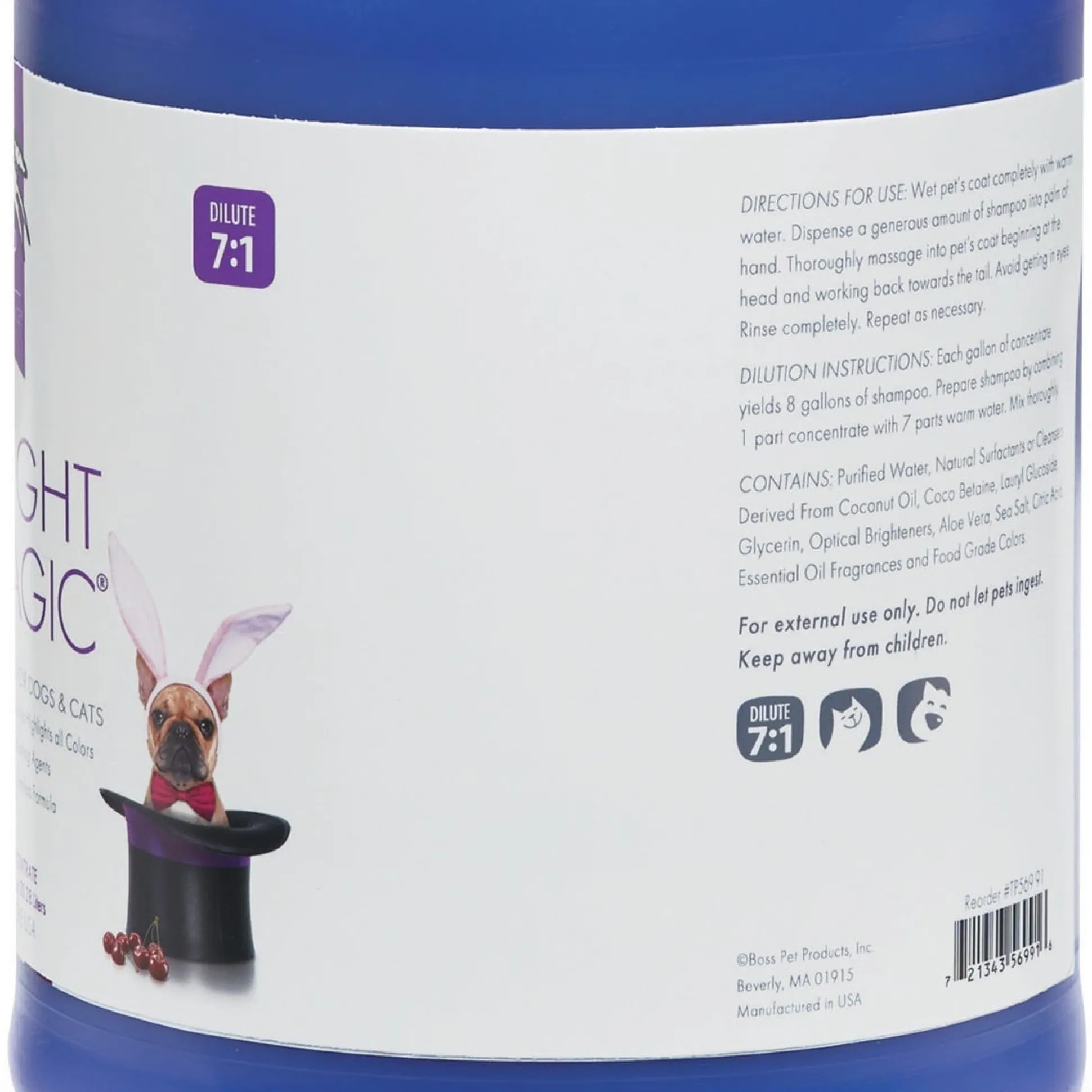 Top Performance Bright Magic Dog Grooming Shampoo