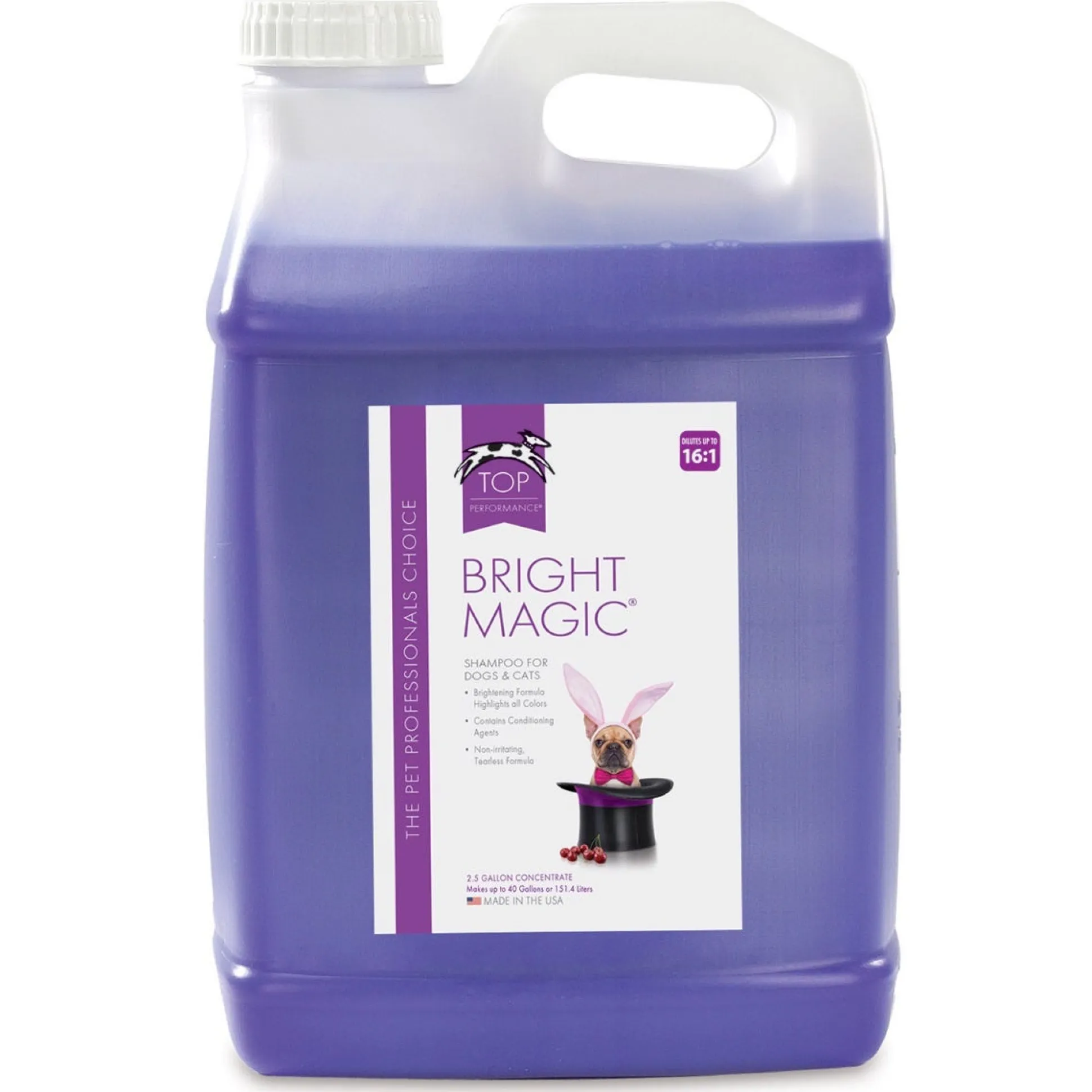 Top Performance Bright Magic Dog Grooming Shampoo