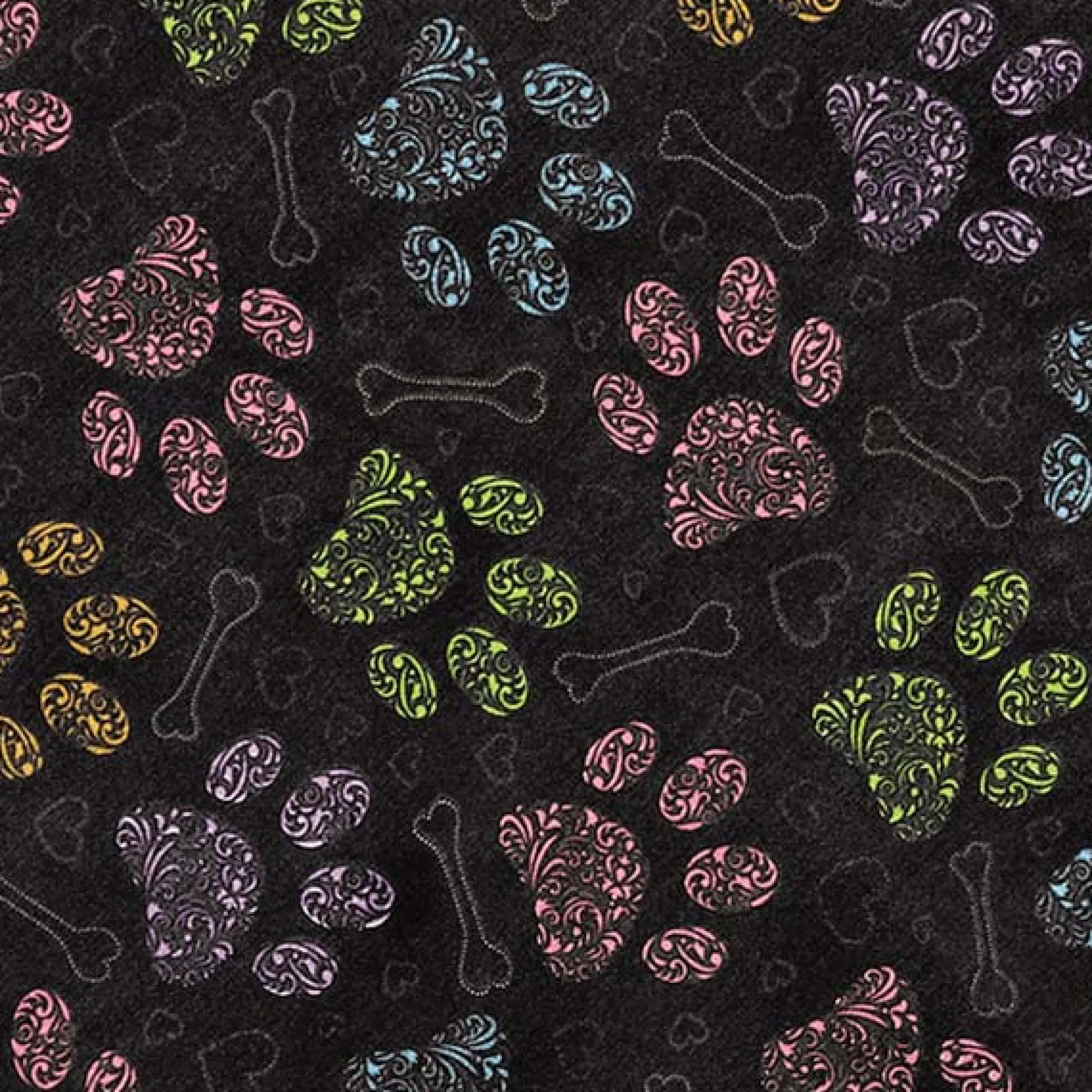 Top Performance Colorful Paws Bandanas