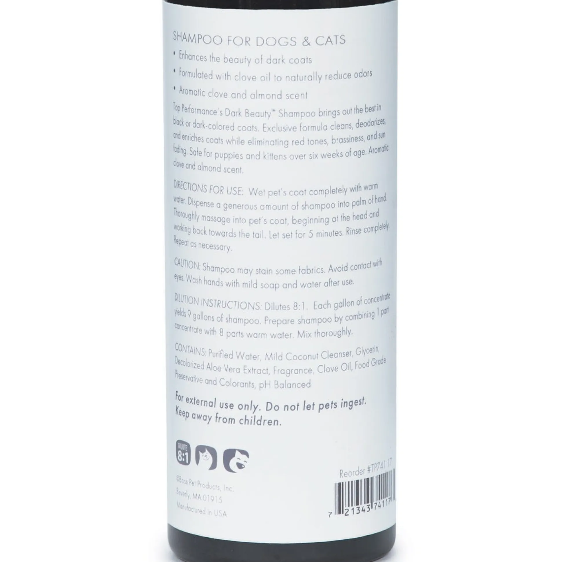 Top Performance Dark Beauty Dog Grooming Shampoos