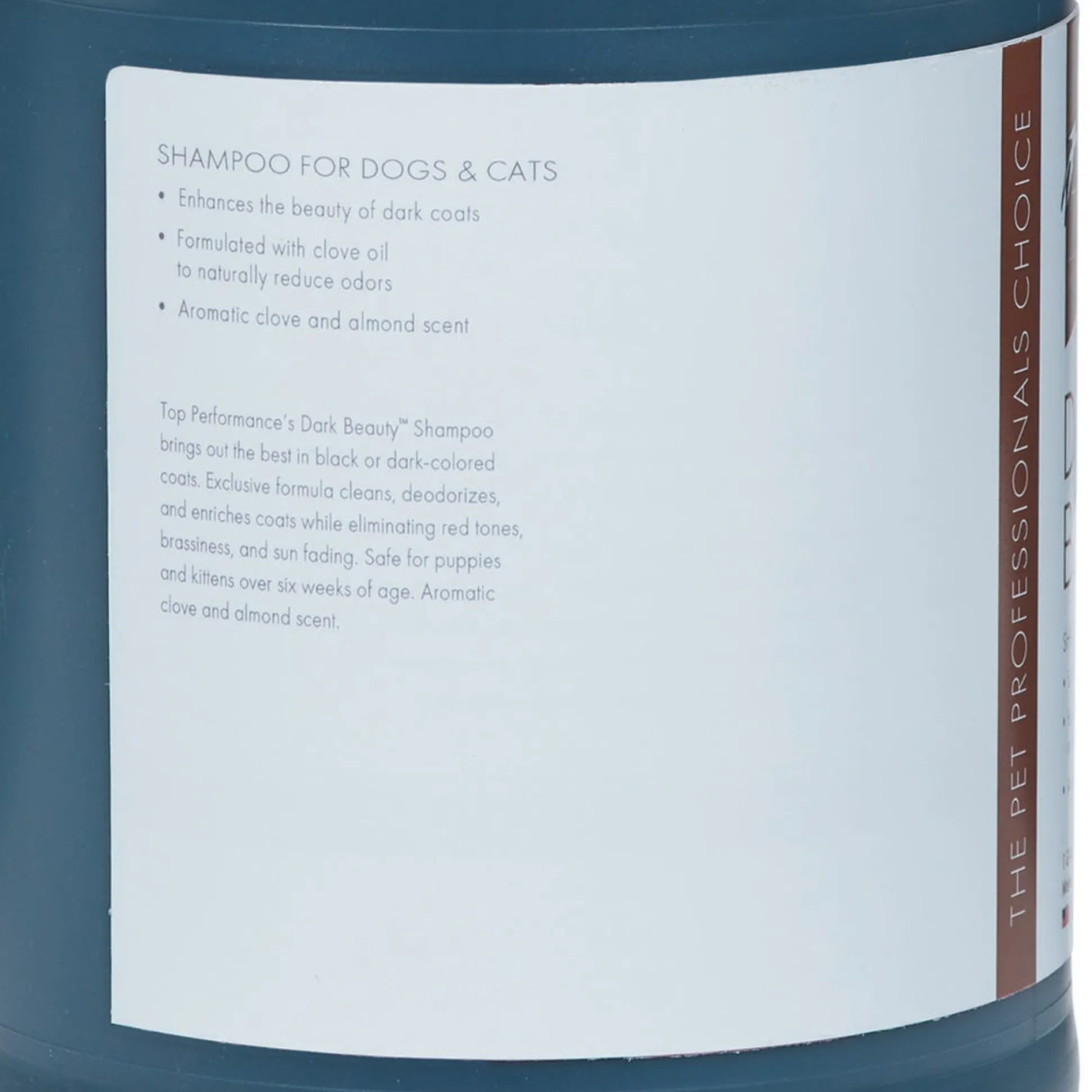 Top Performance Dark Beauty Dog Grooming Shampoos