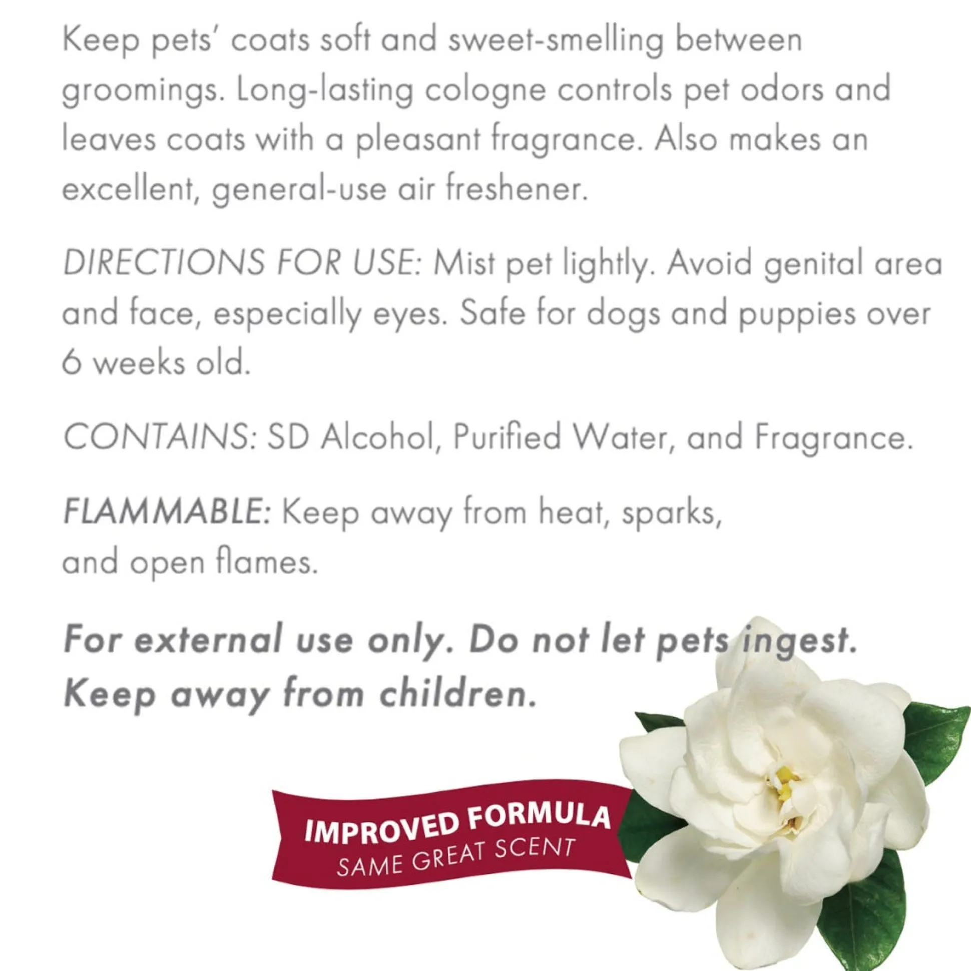 Top Performance Dog Grooming Cologne Mists