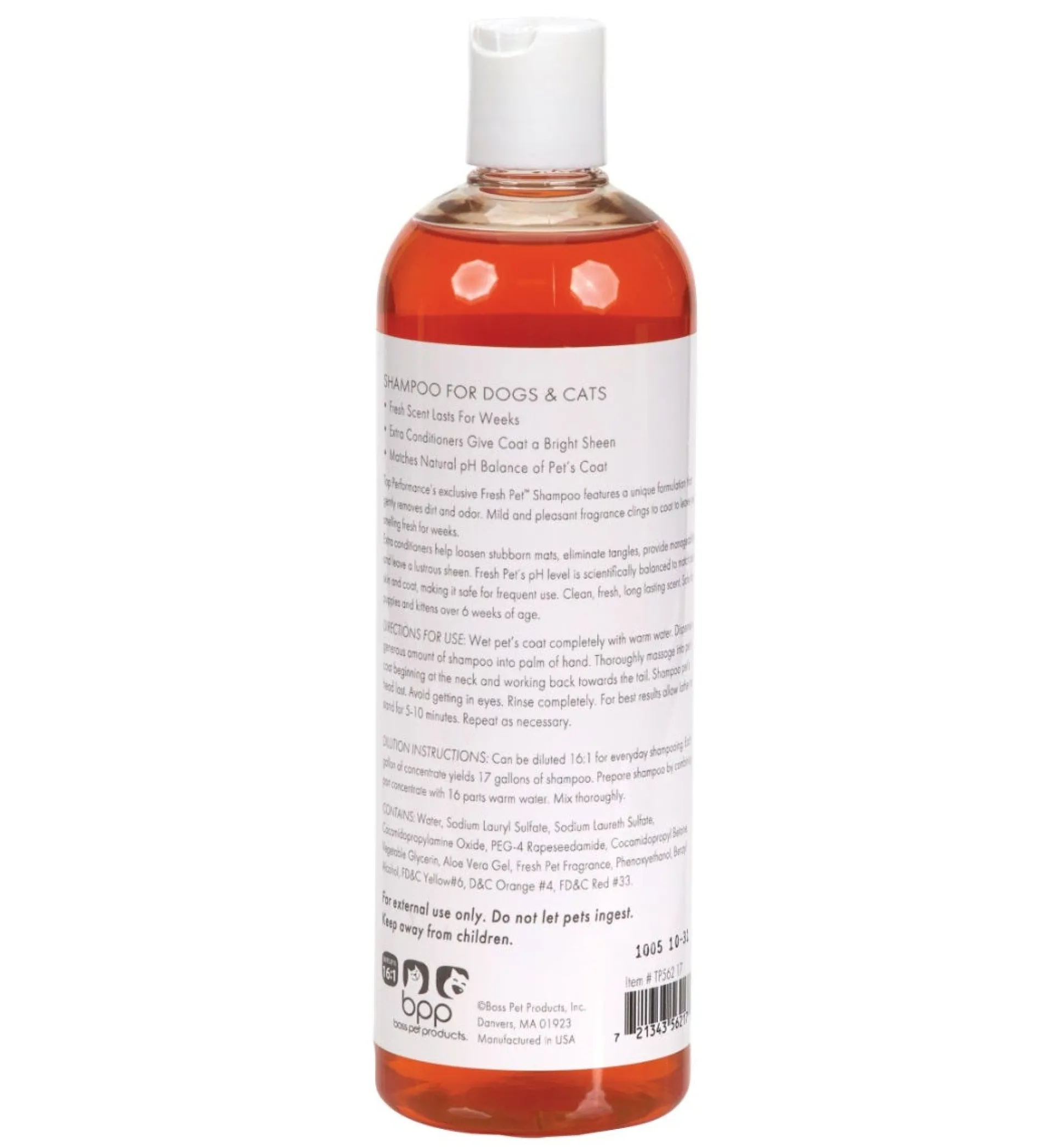 Top Performance Fresh Pet Dog Grooming Shampoo and Conditioner