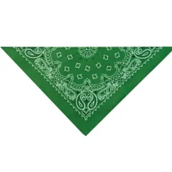 Top Performance Paisley Bandana Dark Green
