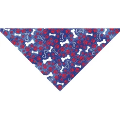 Top Performance Patriotic Bones Blue Bandanas
