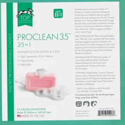 Top Performance ProClean 35 Dog Grooming Shampoo