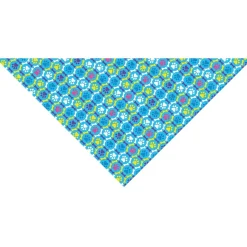 Top Performance Puppy Paws Blue Bandanas