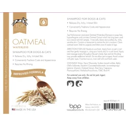 Top Performance Waterless Dog Grooming Shampoo Oatmeal 7.1oz