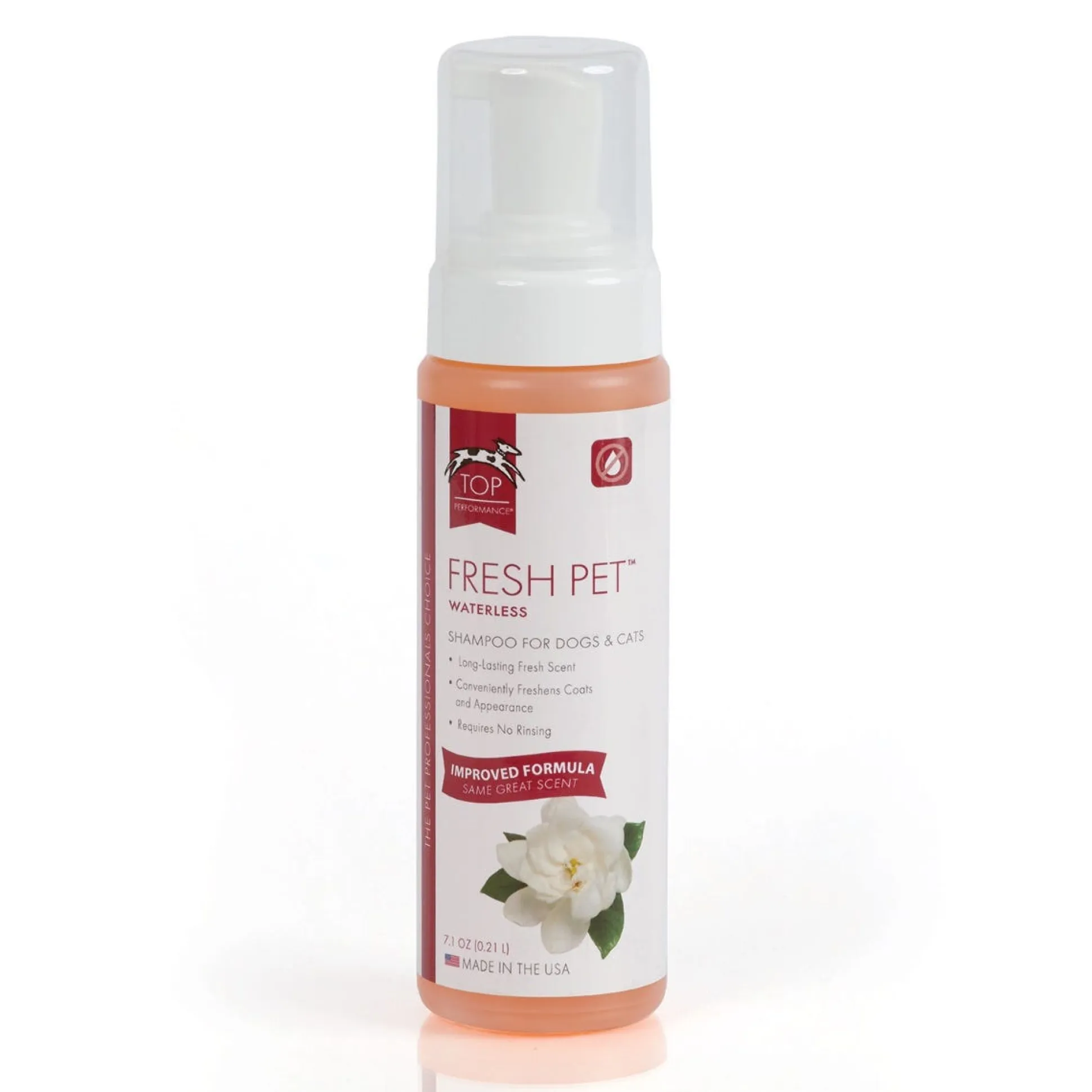 Top Performance Waterless Shampoo Fresh Pet 7.1oz
